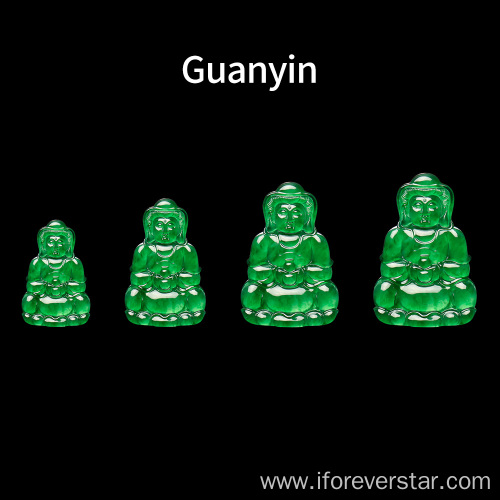 Top quality Avalokitesvara jadeite